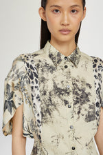 Camicia Stampa Tropicale