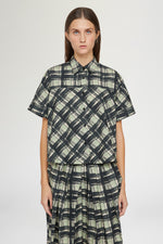 Camicia Maniche Corte Quadri
