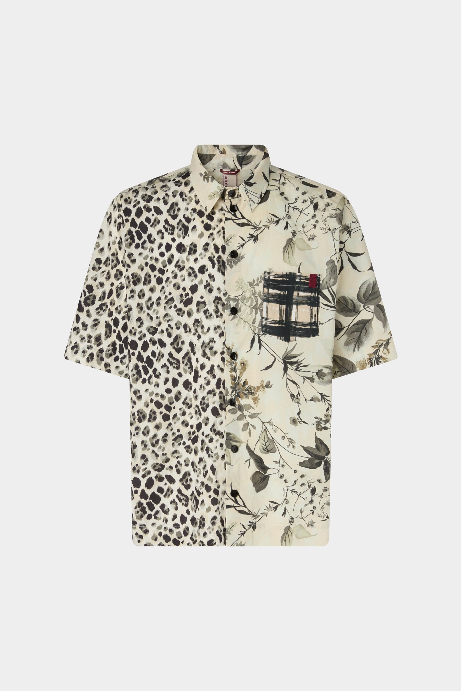 Camicia Stampa Tropicale