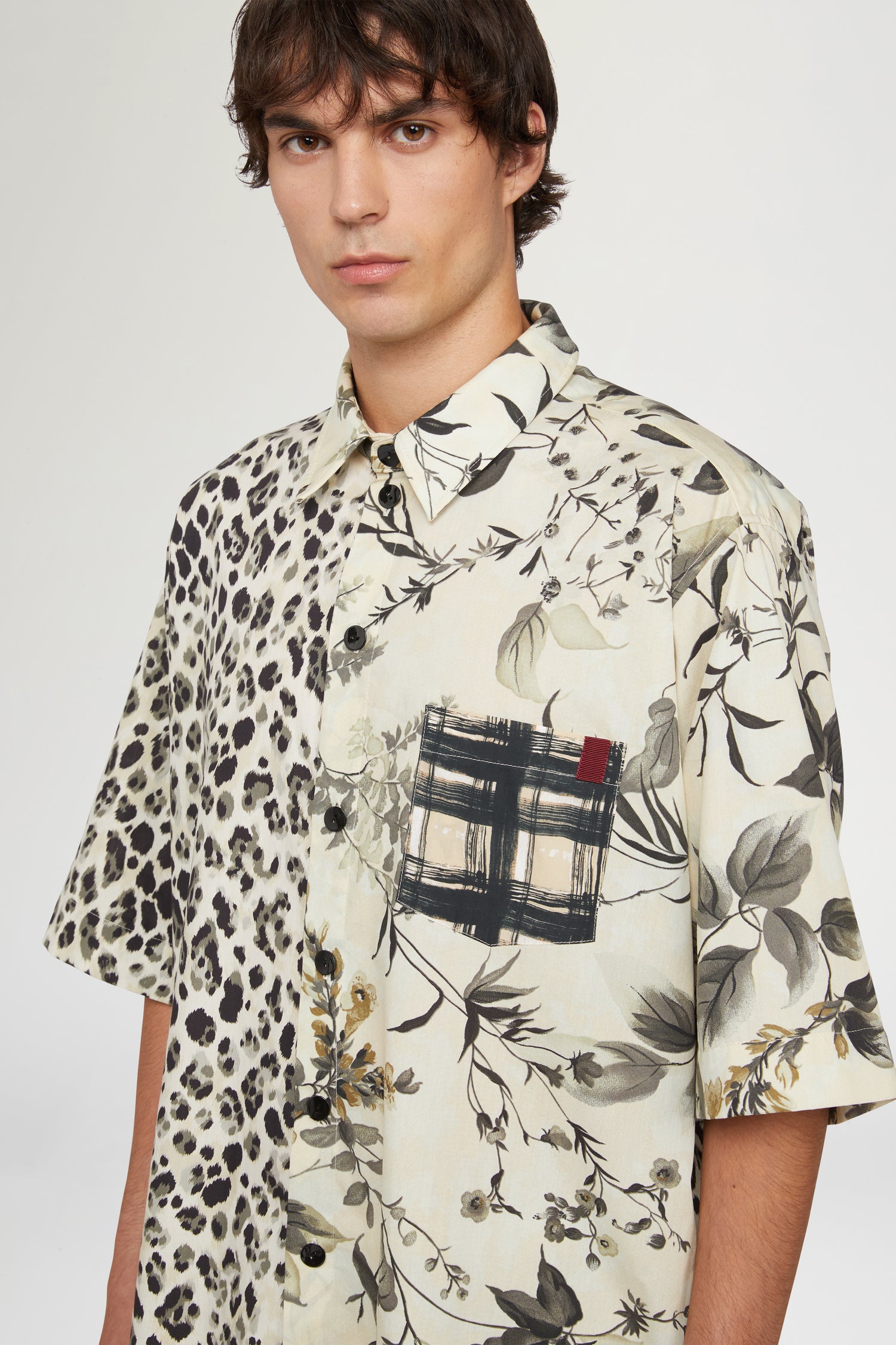 Camicia Stampa Tropicale