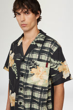Camicia stampa Floreale e Quadri