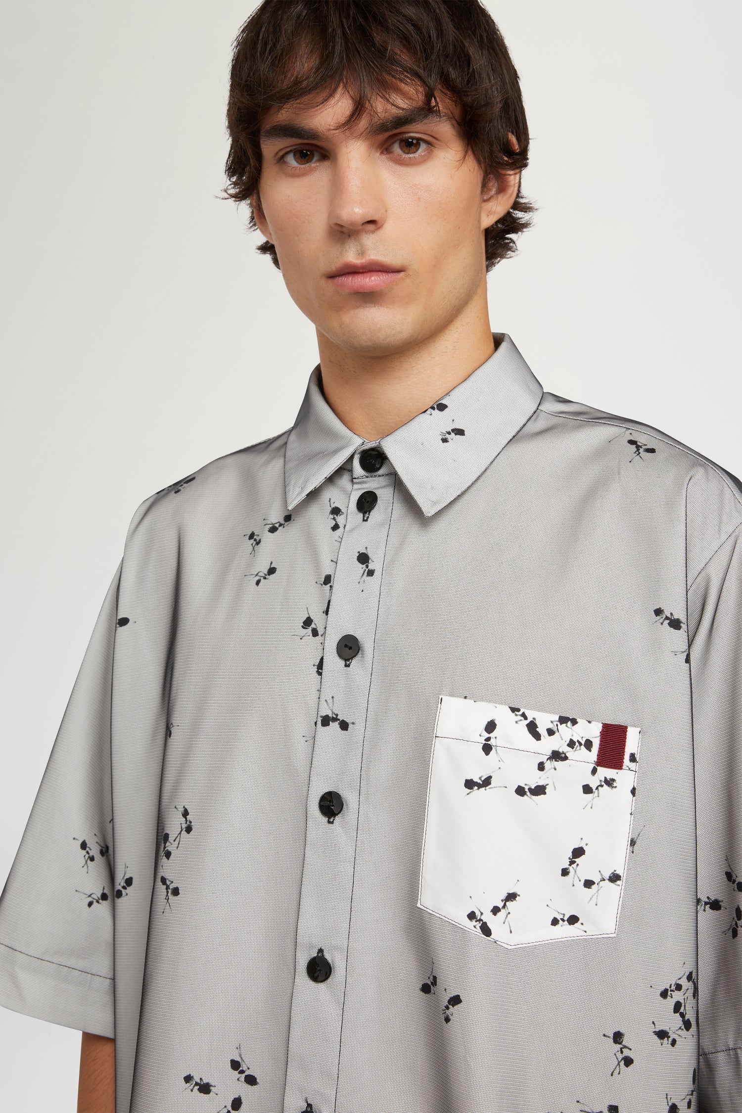 Camicia con Stampa Formiche