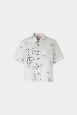 Camicia Corta Stampa Formiche