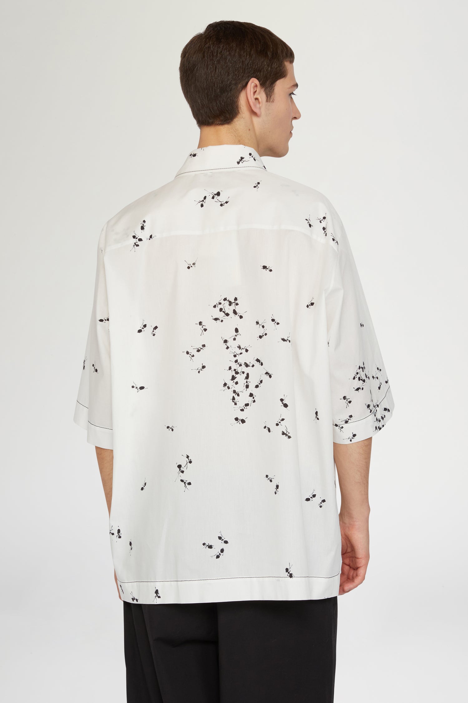 Shirt with Ant Print