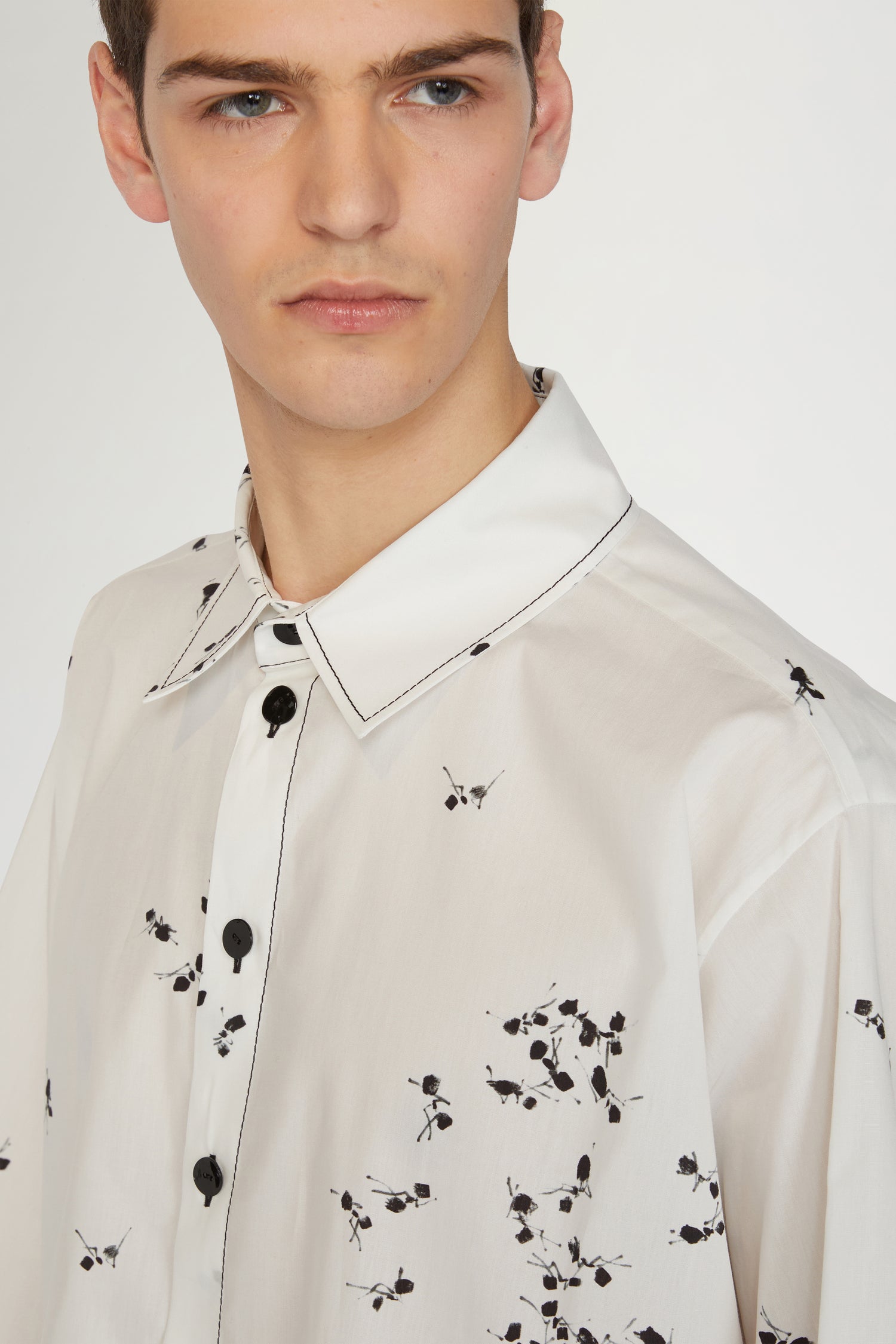 Shirt with Ant Print