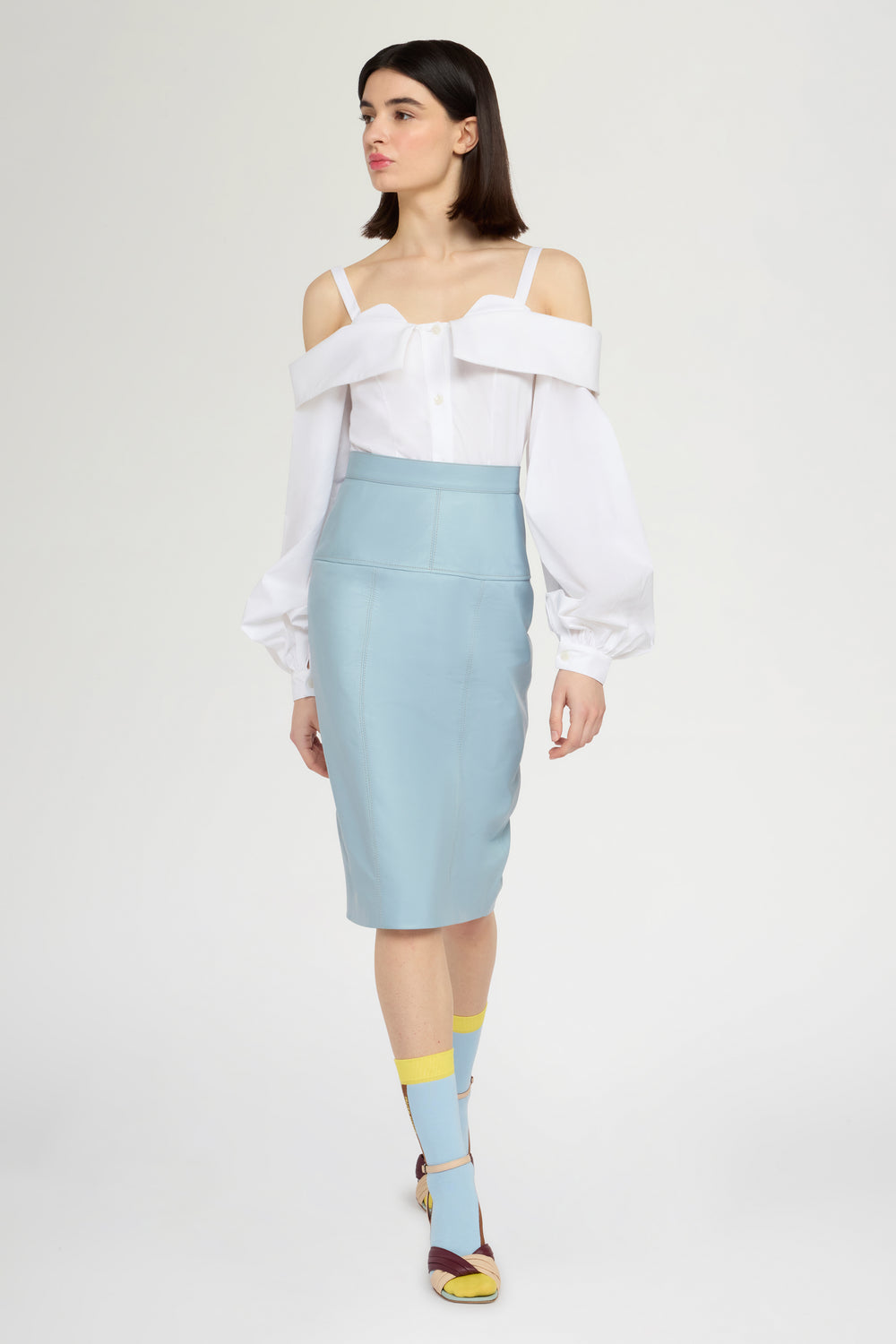 Camicia Bustier con Spalle Scoperte