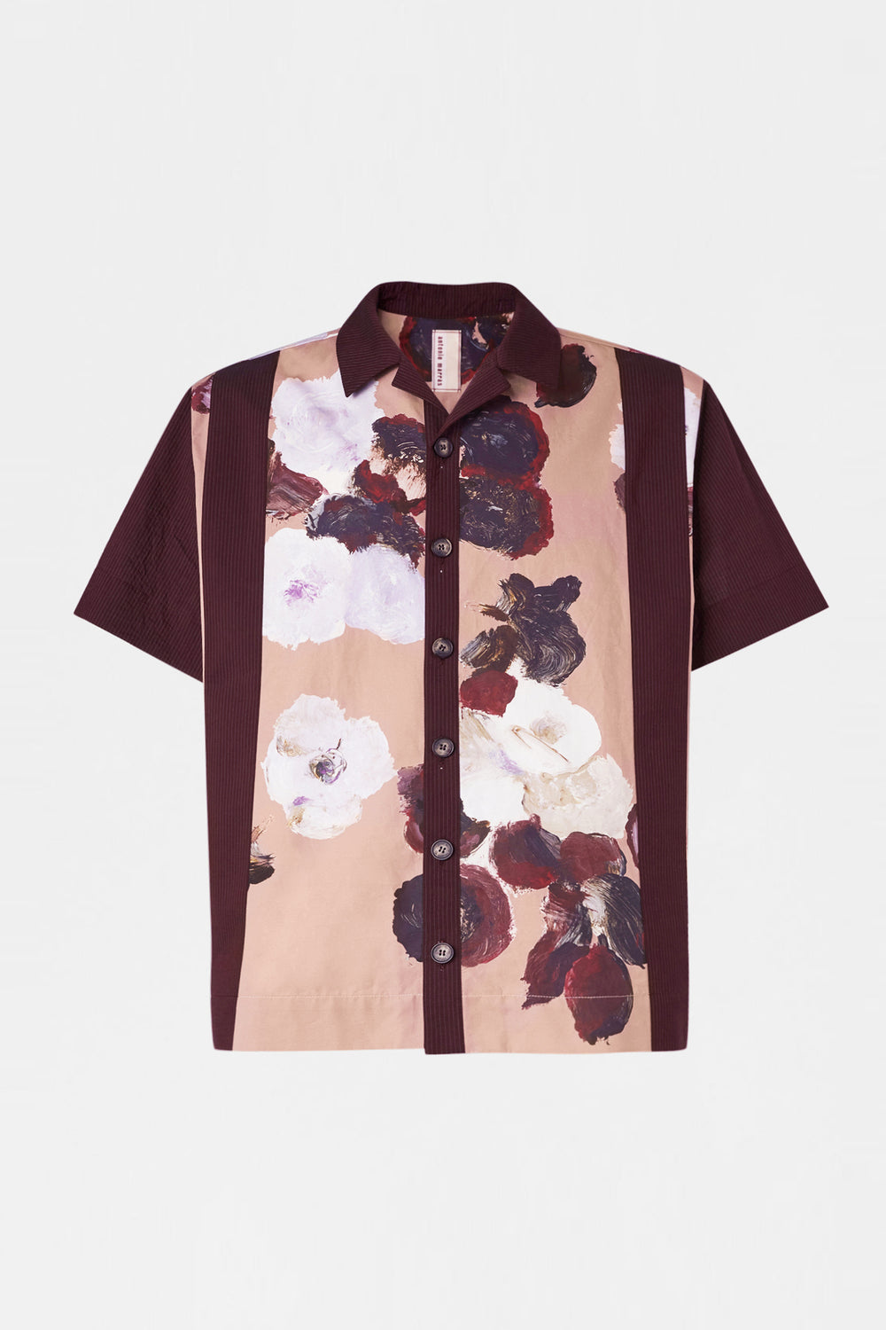 Rose Print Boxy Shirt