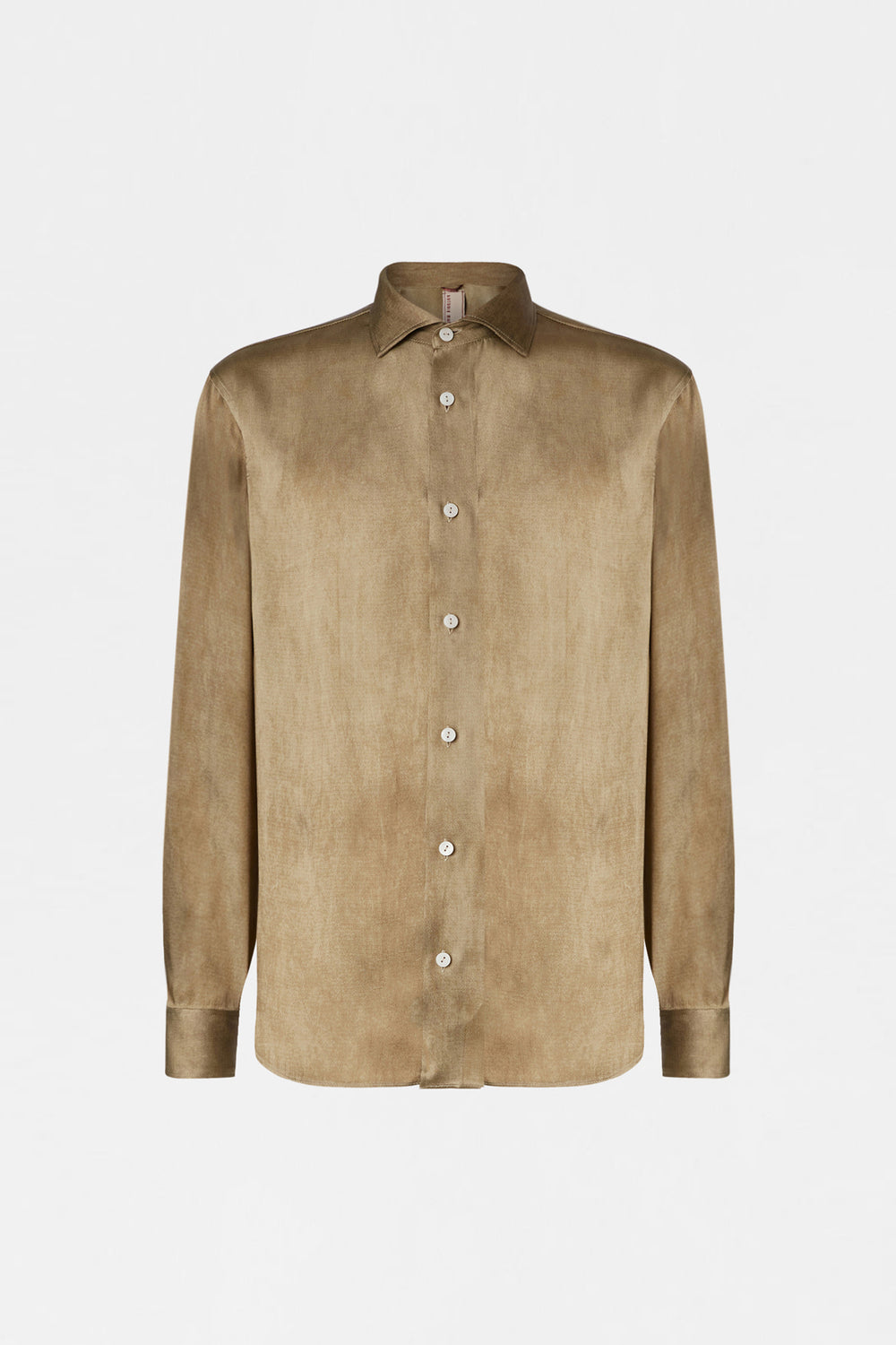 Gold Satin Shirt