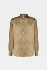 Gold Satin Shirt