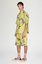 Floral Boxy Short-Sleeve Shirt