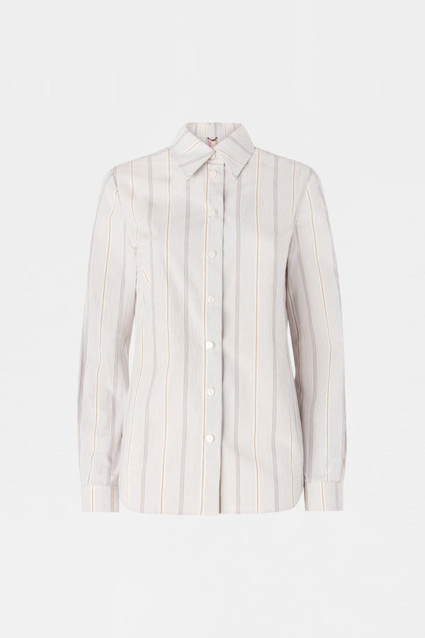 Camicia Slim Fit a Righe