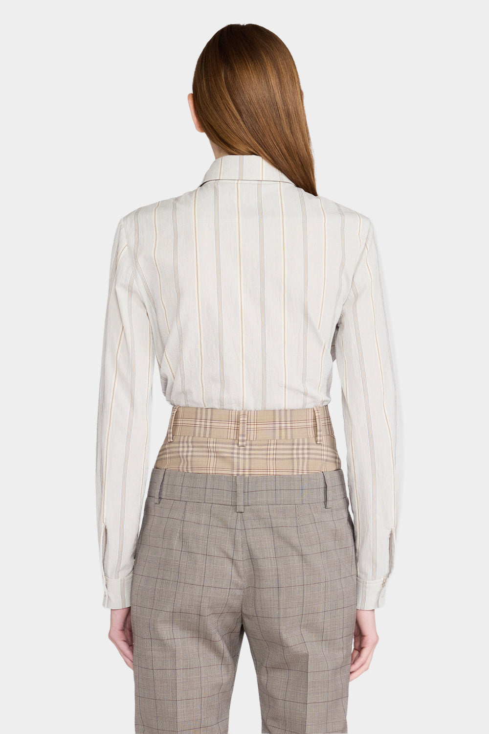 Camicia Slim Fit a Righe