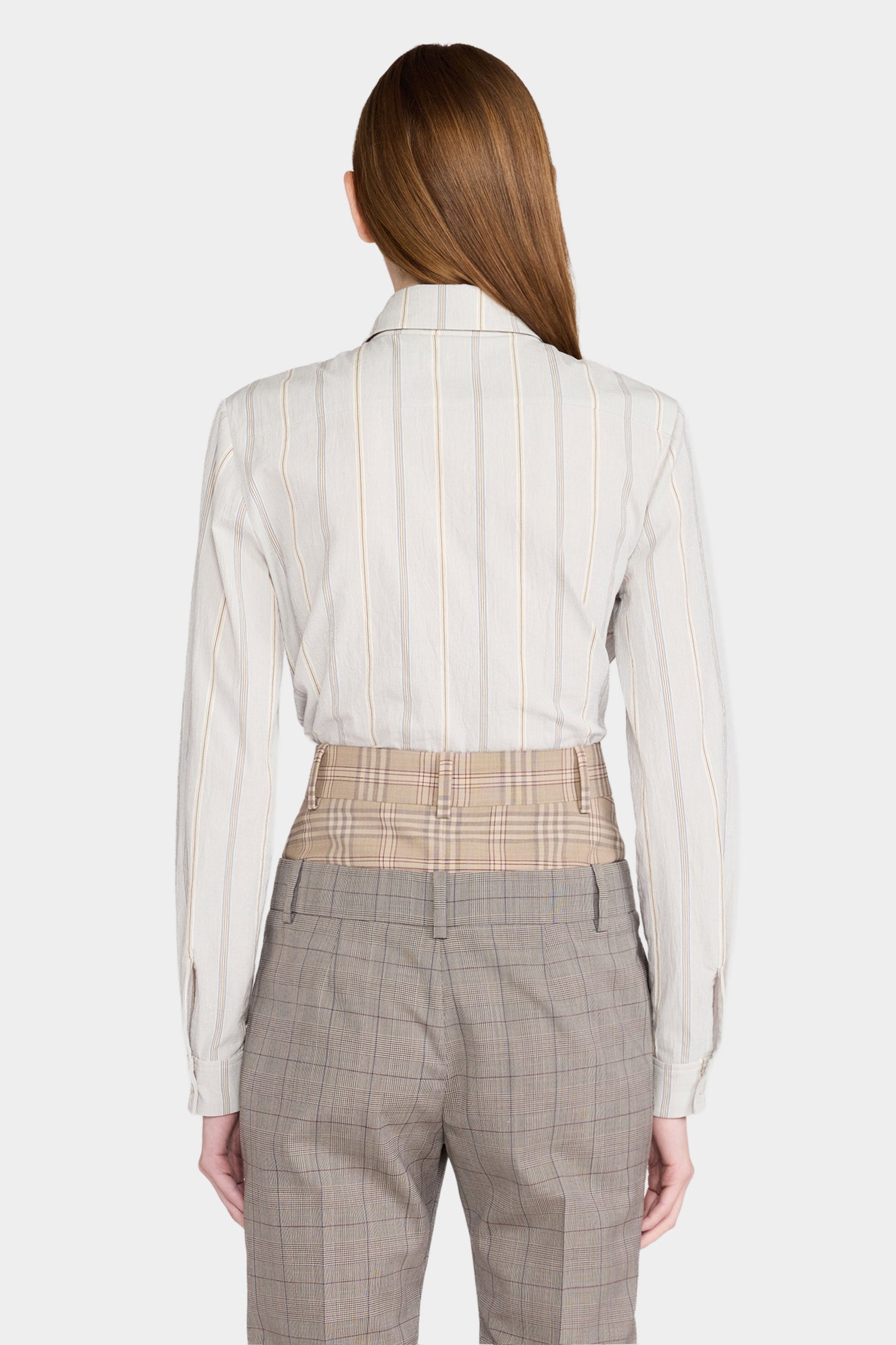 Camicia Slim Fit a Righe