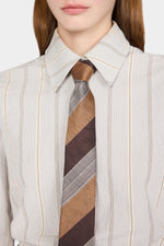 Camicia Slim Fit a Righe