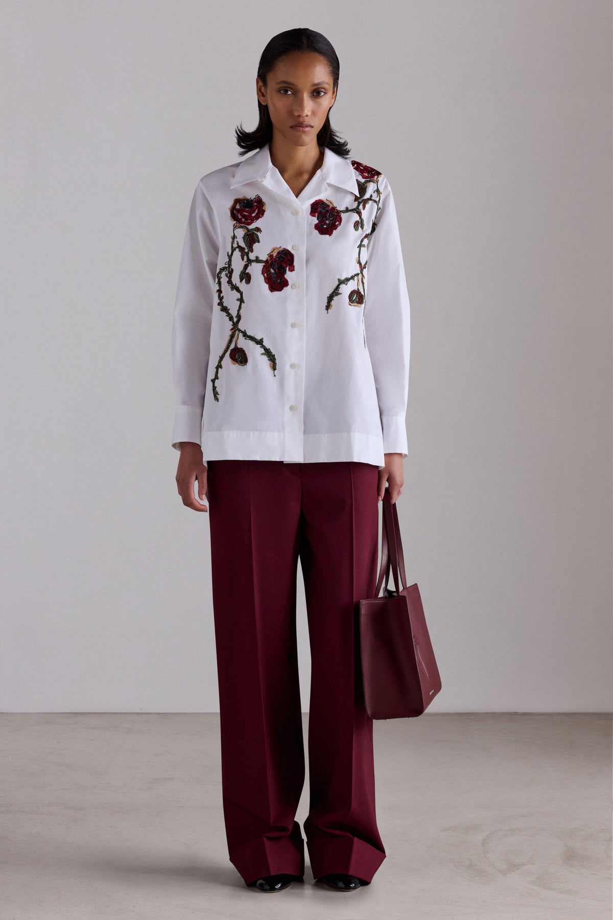 Camicia Robespierre con Rose Ramage 