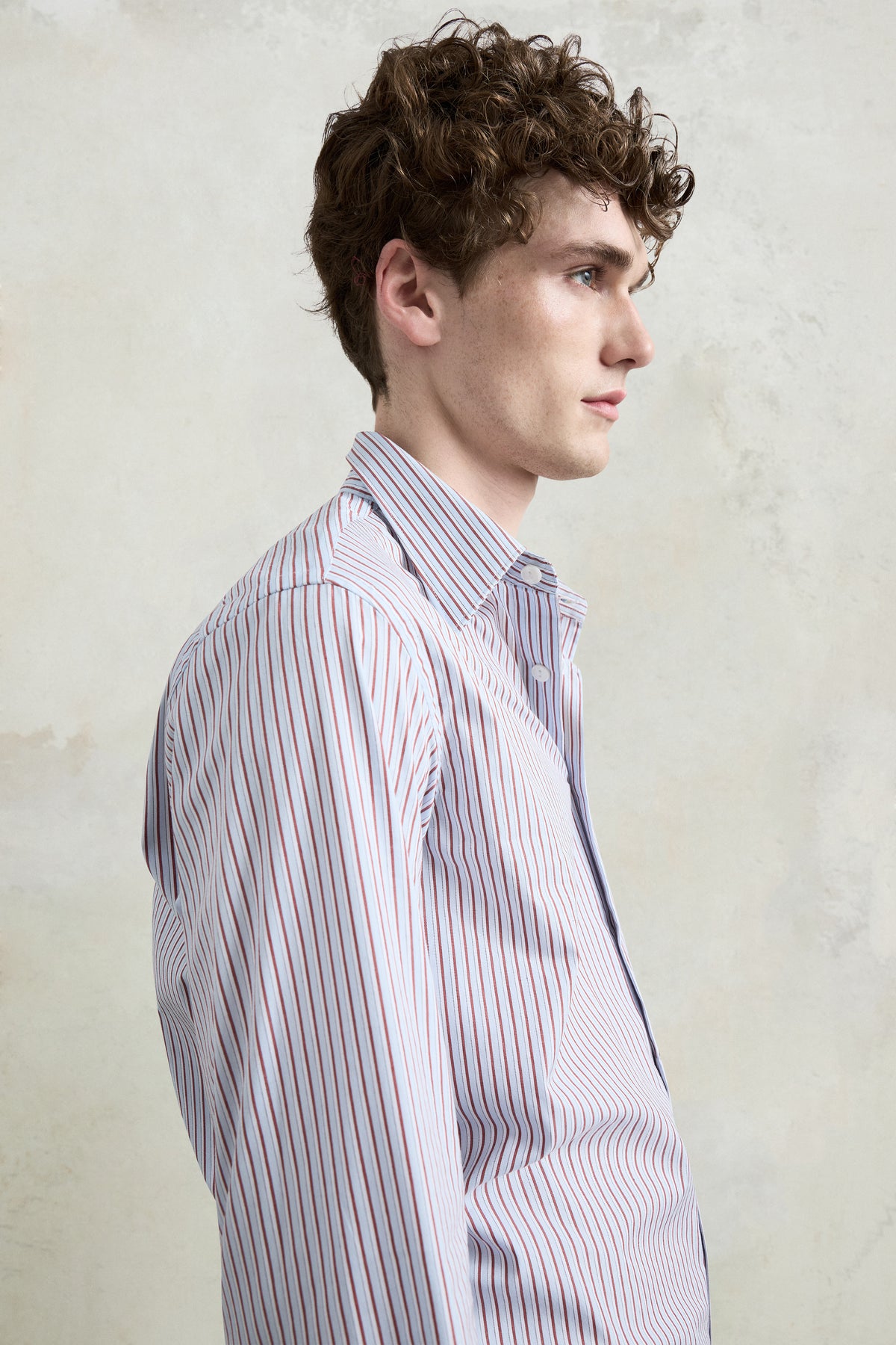 Camicia regular a righe