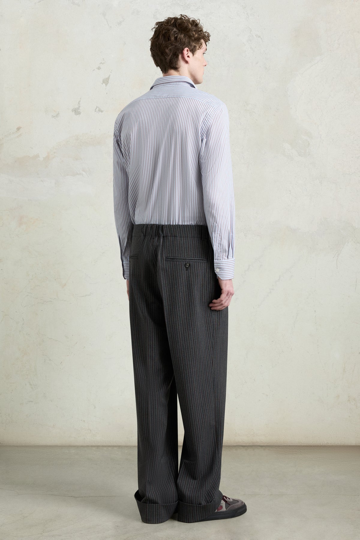 Camicia regular a righe