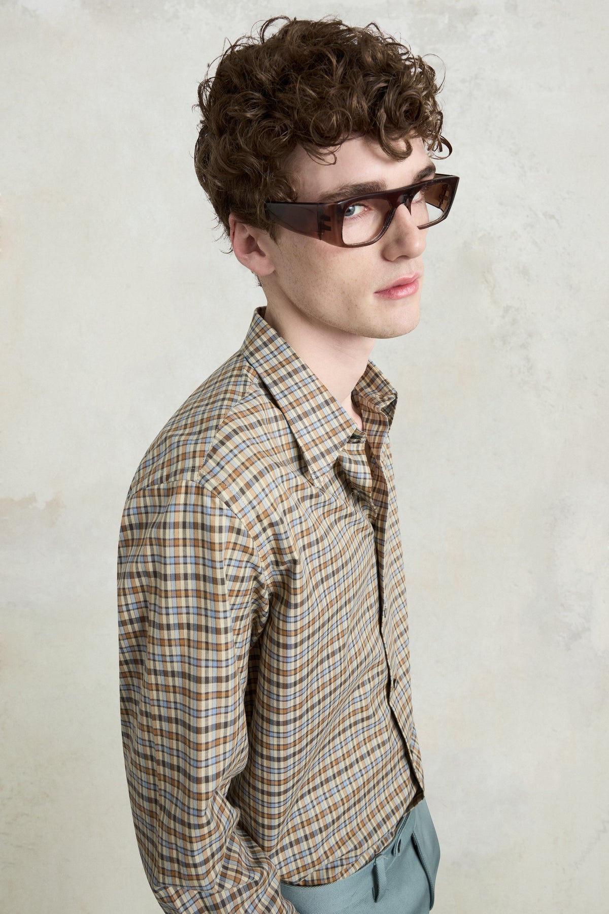 Cotton Check Shirt