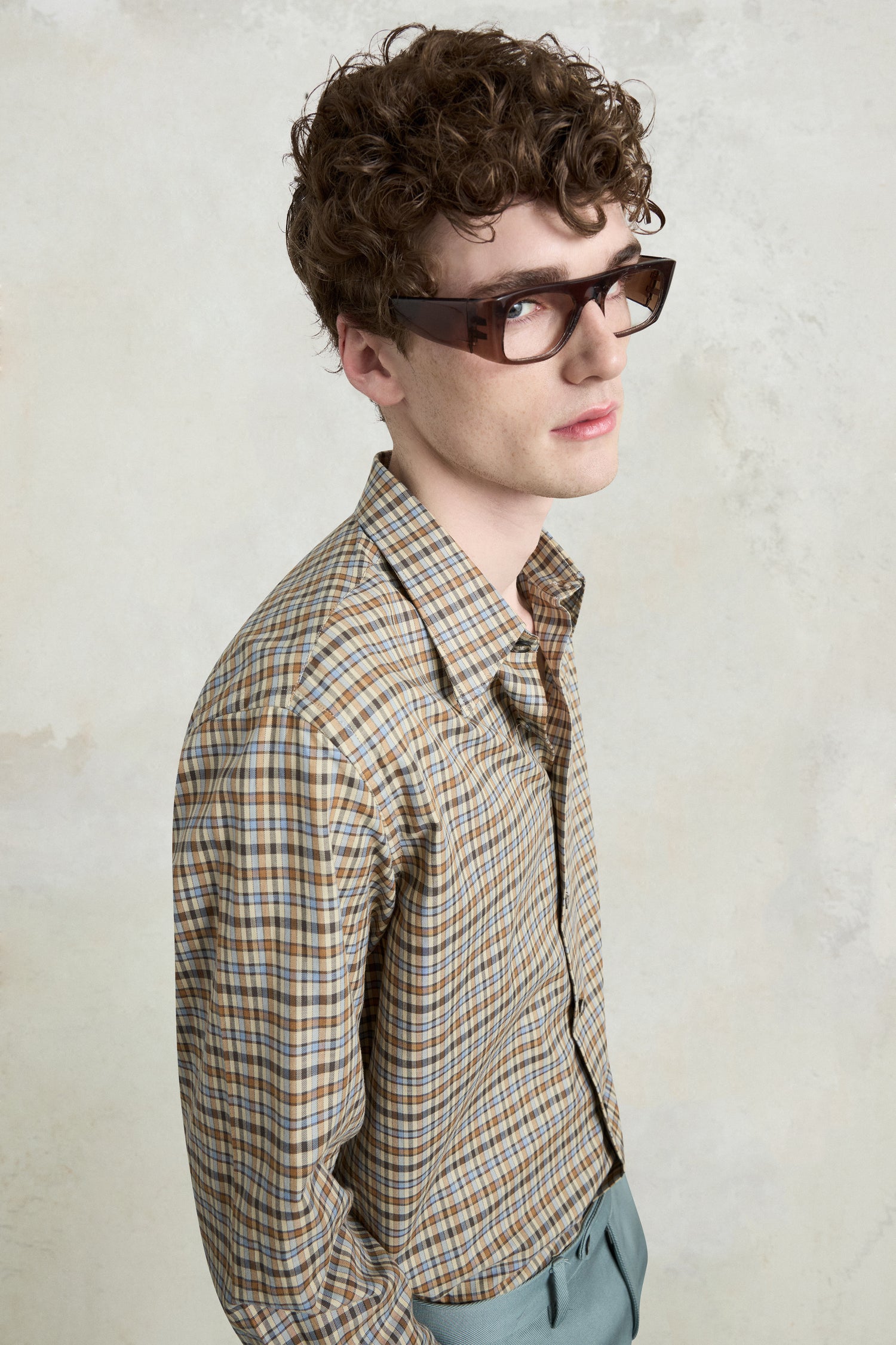 Cotton Check Shirt