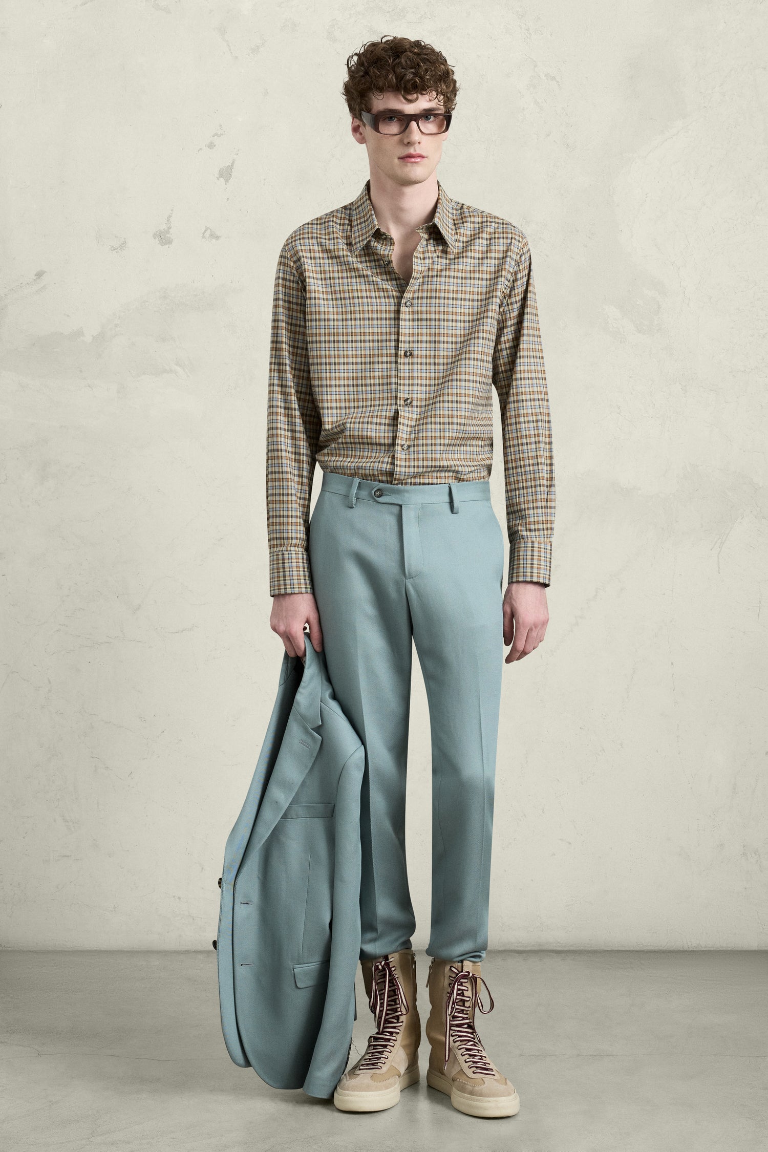 Cotton Check Shirt