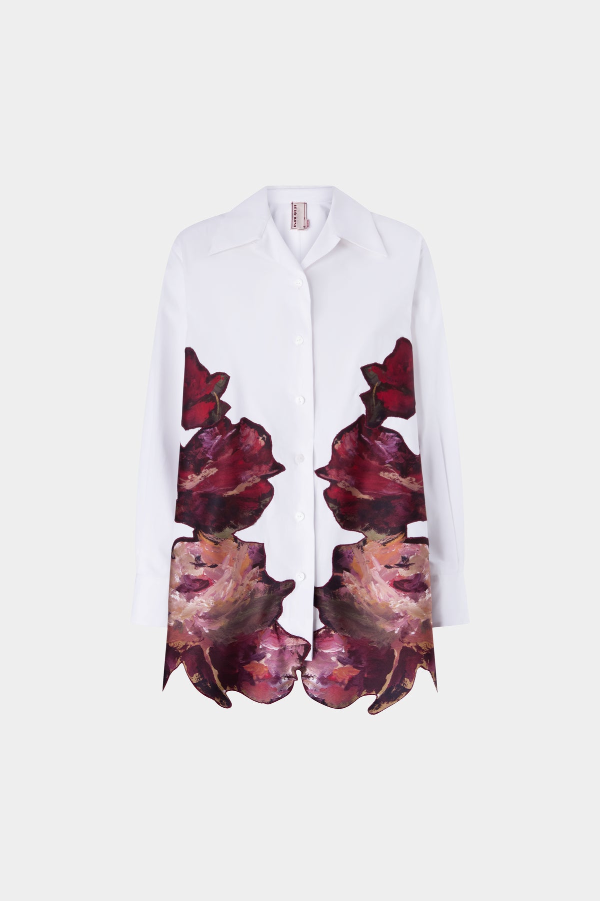 Painterly Rose Robespierre Shirt