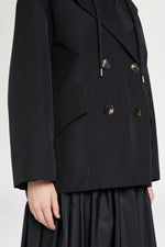 Trench Corto Nero