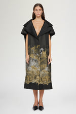 Sleeveless Coat Nuraghe motif