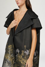 Sleeveless Coat Nuraghe motif