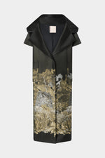 Sleeveless Coat Nuraghe motif