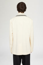 Cappotto Doppiopetto Crema