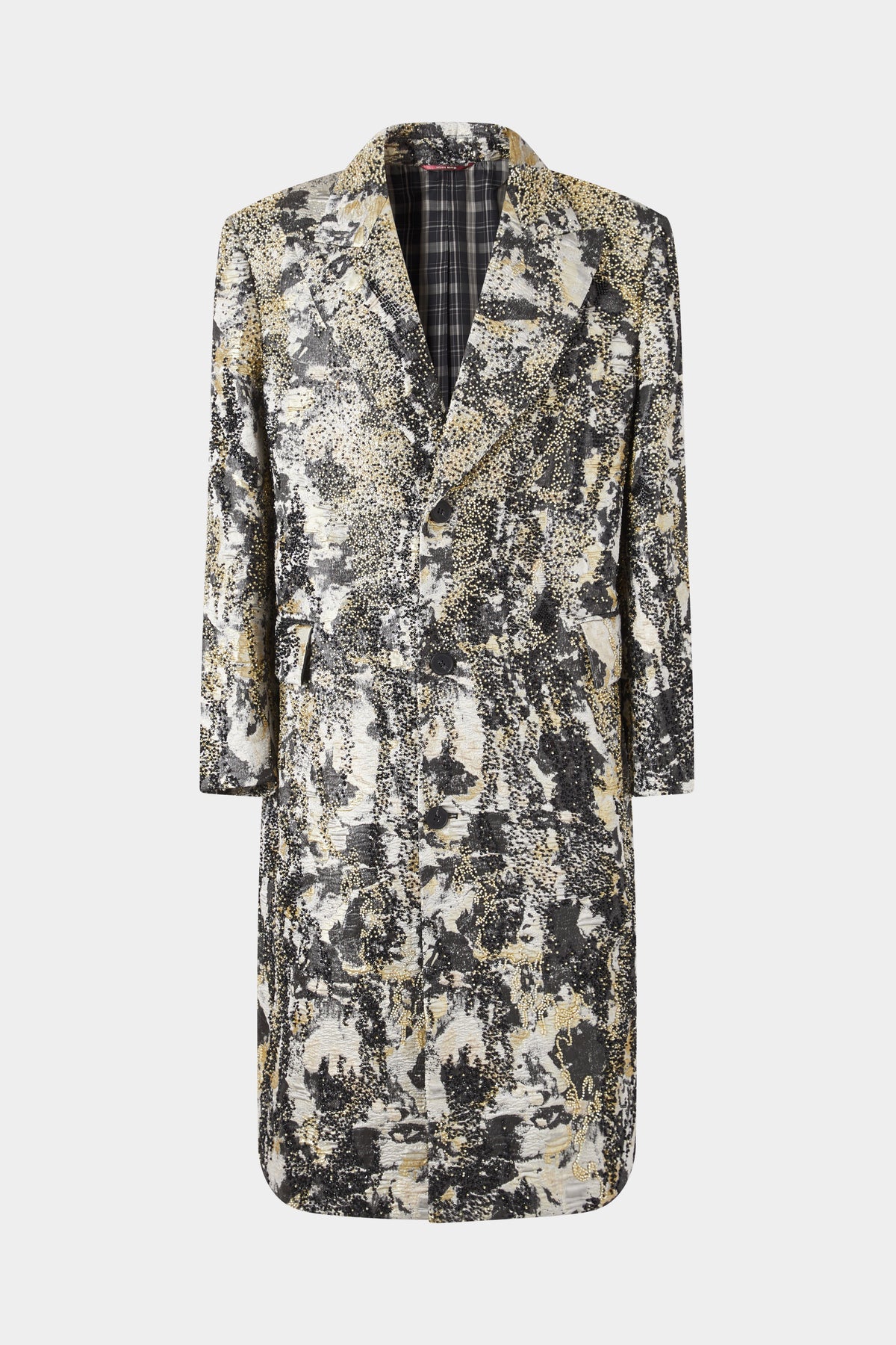 Cappotto Sartoriale in Broccato