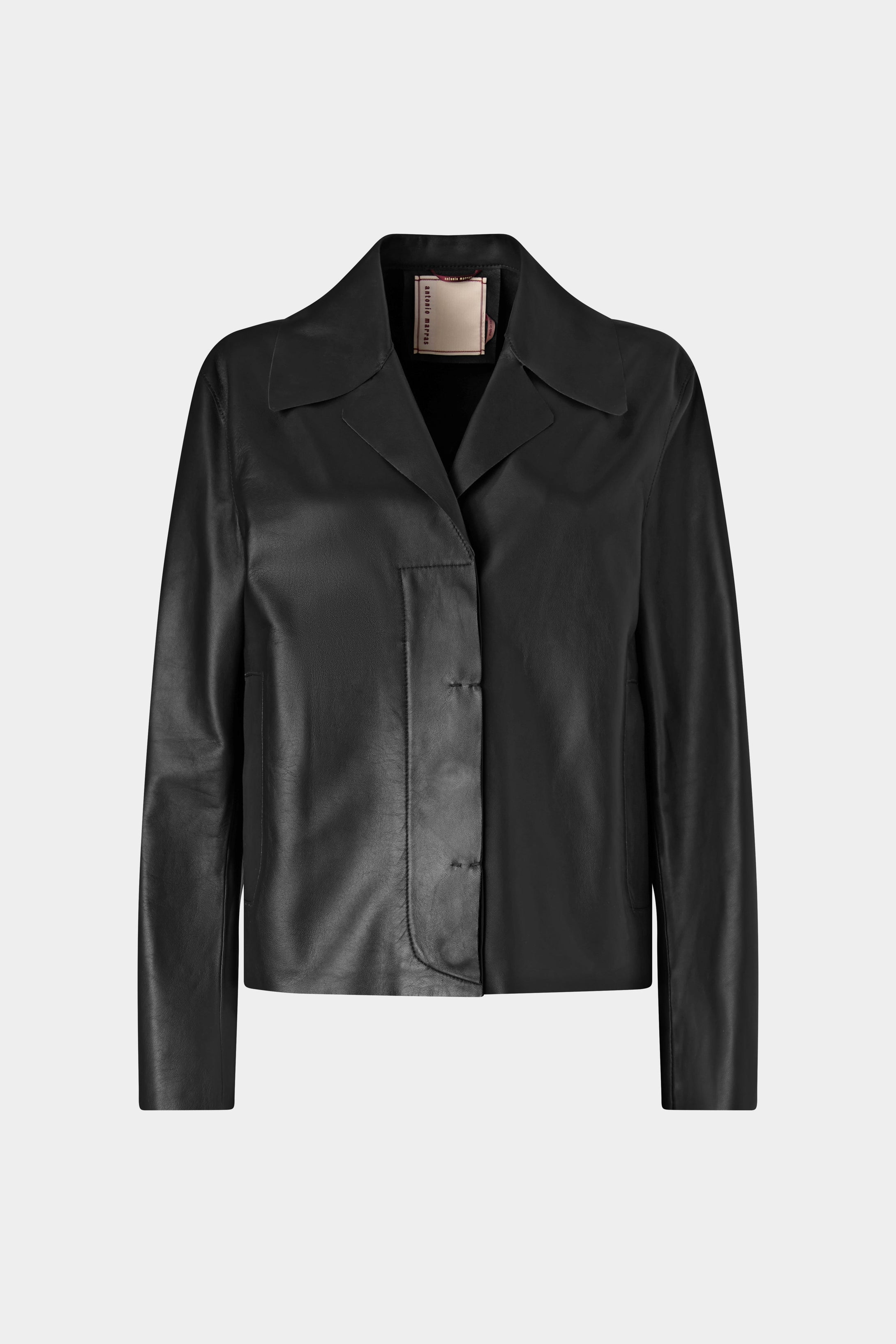 Black Unlined Leather Jacket