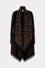 Floral Jacquard Short Coat