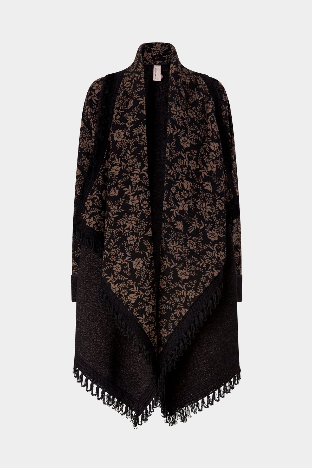 Floral Jacquard Short Coat