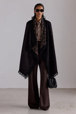 Floral Jacquard Short Coat