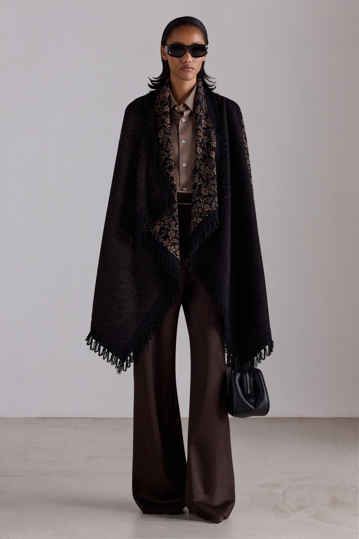 Floral Jacquard Short Coat