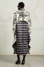 Floral Wallpaper Trench Coat