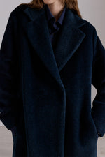 Long Baby Suri Alpaca & Wool Coat