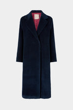 Long Baby Suri Alpaca & Wool Coat