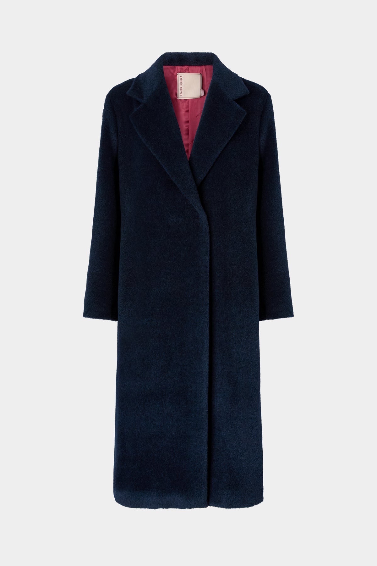 Long Baby Suri Alpaca & Wool Coat