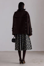 Cappotto corto in lana