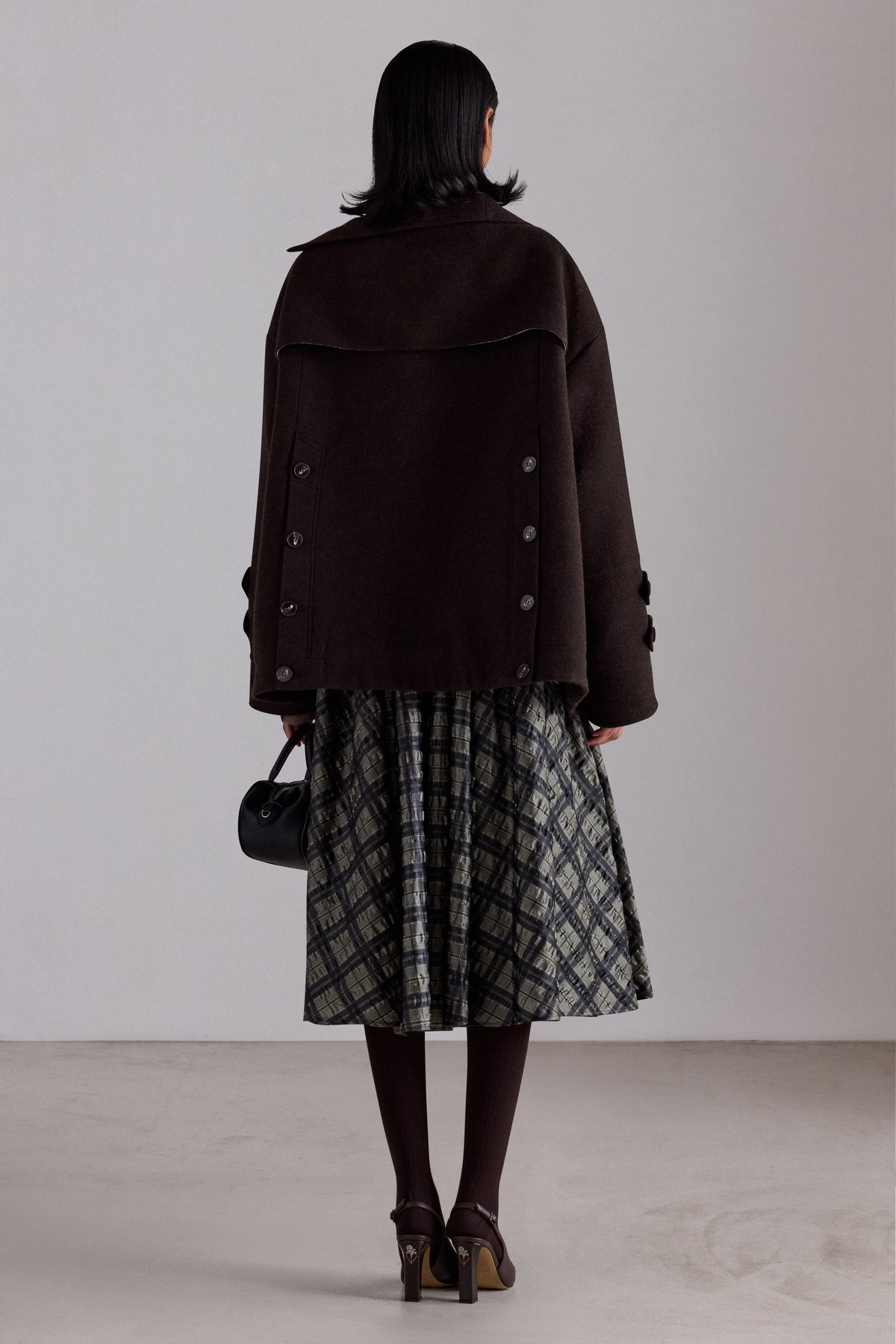Cappotto corto in lana