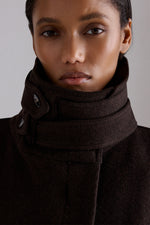 Cappotto corto in lana