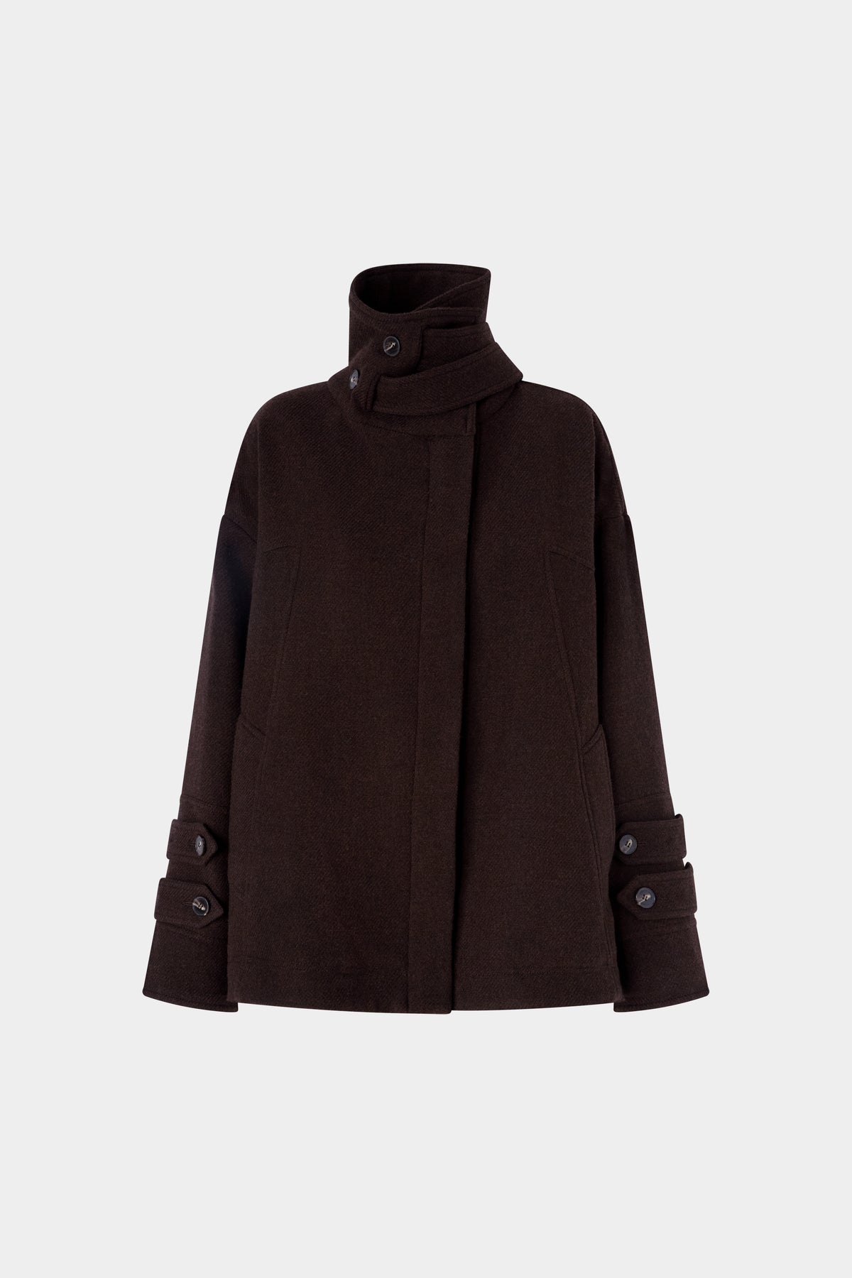 Cappotto corto in lana