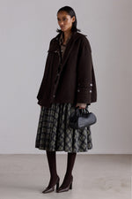 Cappotto corto in lana