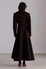 Cappotto lungo doppiopetto
