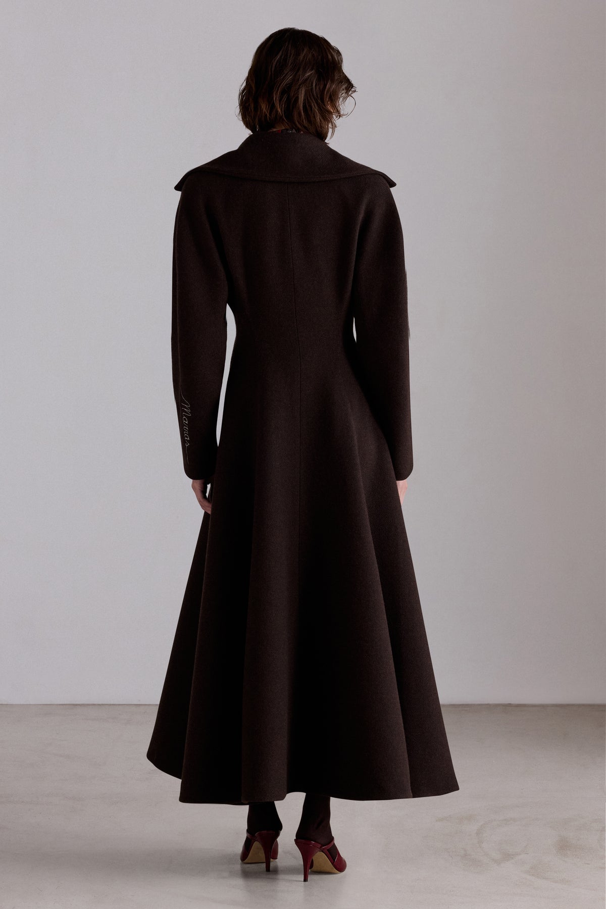 Cappotto lungo doppiopetto