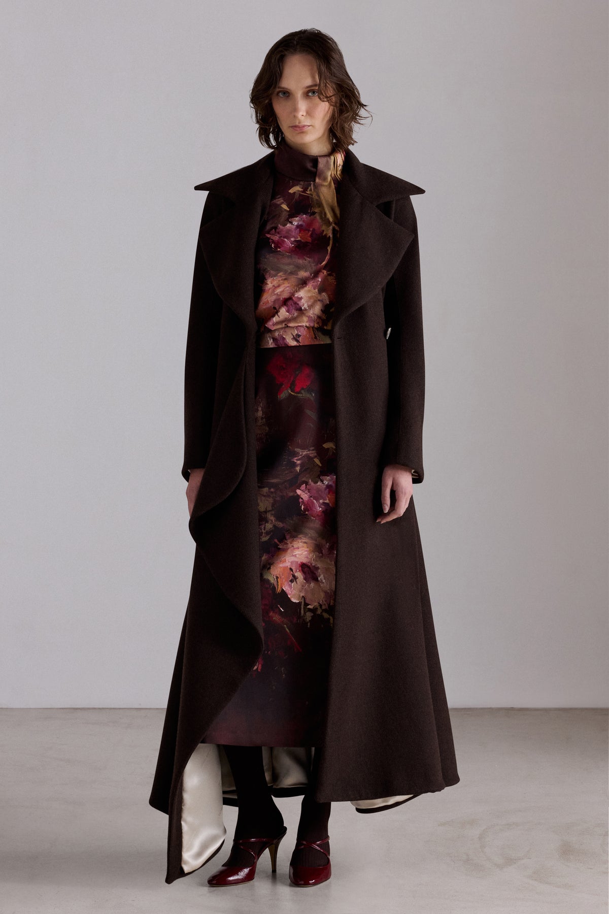 Cappotto lungo doppiopetto