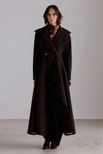 Cappotto lungo doppiopetto