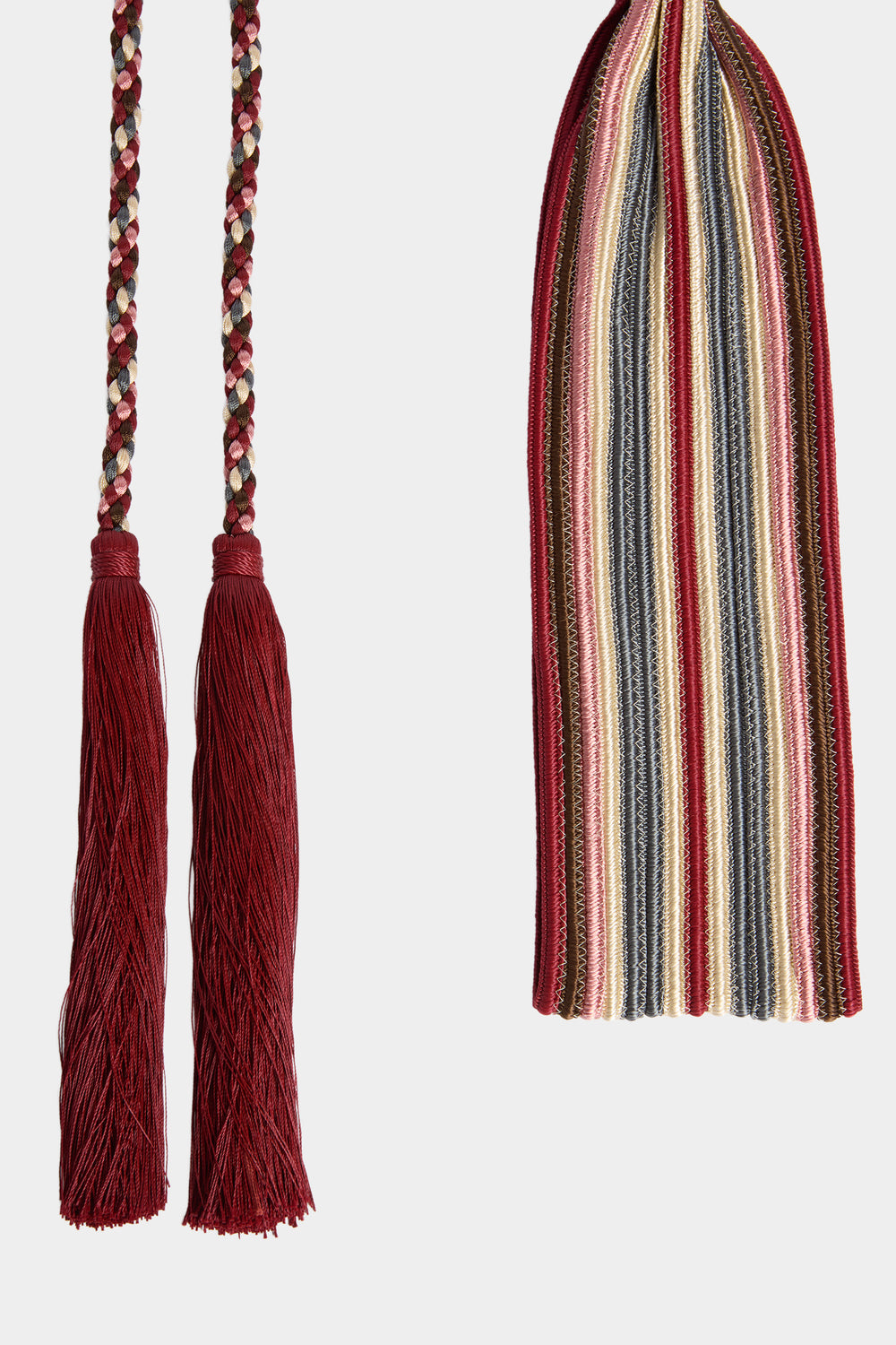Bordeaux Waist Sash